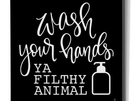 Wash Your Hands  by Fearfully Made Creations, Canvas Wall Art For Cheap