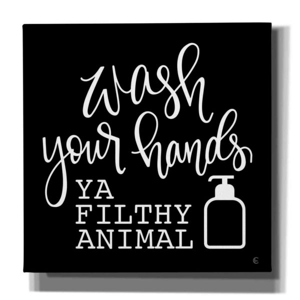 Wash Your Hands  by Fearfully Made Creations, Canvas Wall Art For Cheap