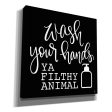 Wash Your Hands  by Fearfully Made Creations, Canvas Wall Art For Cheap