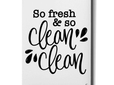 So Clean Clean  by Fearfully Made Creations, Canvas Wall Art on Sale