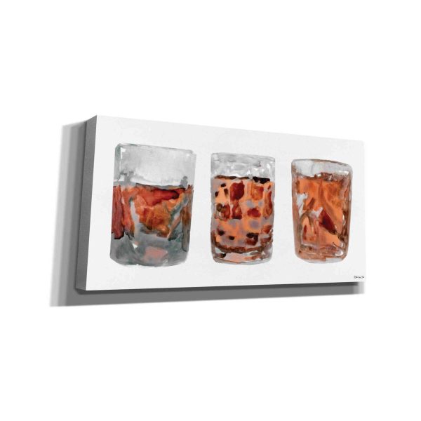 Bourbon Glasses 2  by Stellar Design Studio, Canvas Wall Art Discount