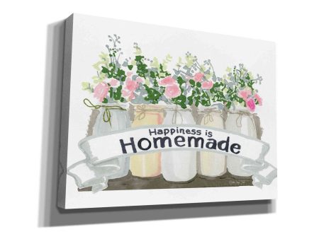 Happiness is Homemade  by Stellar Design Studio, Canvas Wall Art Cheap