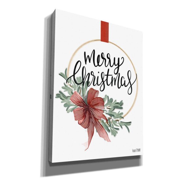 Merry Christmas Mistletoe II  by House Fenway, Canvas Wall Art Hot on Sale