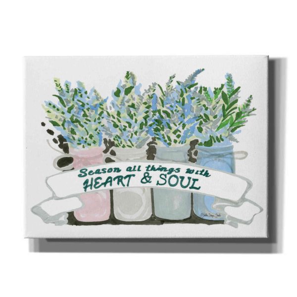 Heart & Soul  by Stellar Design Studio, Canvas Wall Art Online Hot Sale