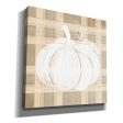 Plaid Pumpkin I  by House Fenway, Canvas Wall Art Supply