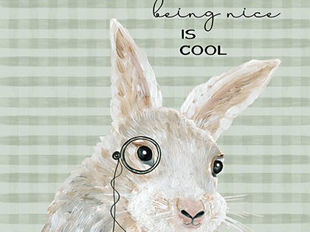 CIN3899 - Being Nice is Cool Bunny - 12x12 Online now