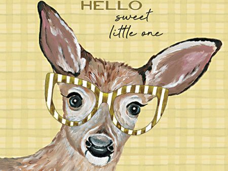 CIN3903 - Hello Sweet Little One Deer - 12x12 Hot on Sale