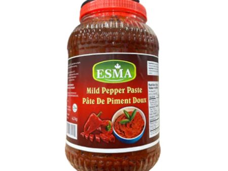 ESMA - MILD PEPPER PASTE 4x4.2 KG Online now