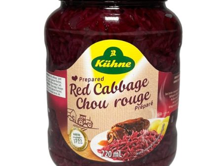 KUHNE - RED CABBAGE 12x720 ML on Sale