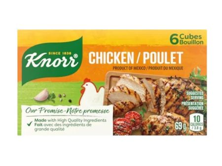 KNORR - CHICKEN BOUILLION CUBES 24x69 GR Sale