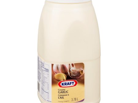 KRAFT - CREAMY GARLIC 3.78LT Online now