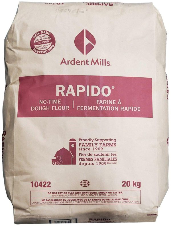 Ardent Mills - Rapido - No-Time Dough Flour - 10422 Hot on Sale