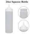 Pro-Kitchen - 24oz Squeeze Bottle - Standard - Clear - QY411C Cheap