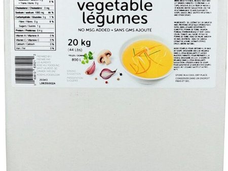 6350 - Vegetable Soup Base (No MSG added) Box For Sale