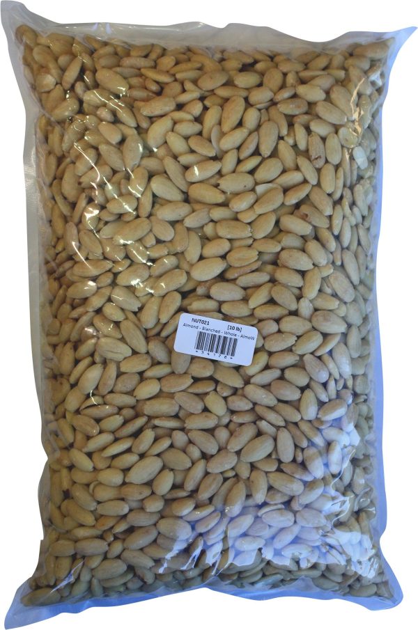 Almond - Blanched - Whole For Sale