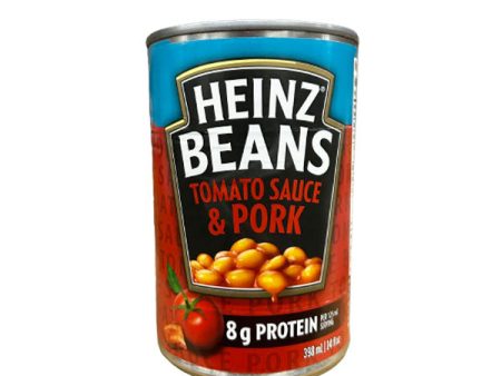 HEINZ - BEANS TOMATO SAUCE & PORK 24x398 ML Discount