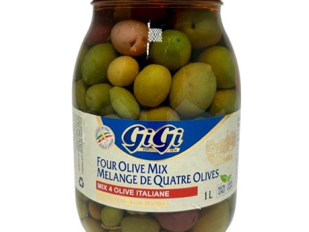 GIGI - FOUR MIX OLIVES 6x1 LT Supply