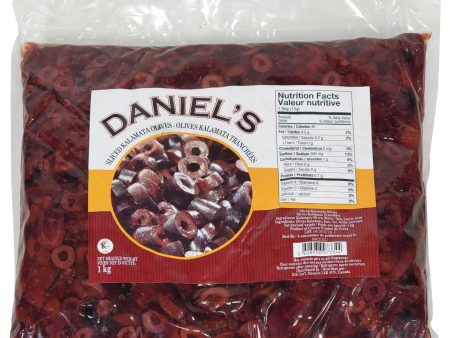 Daniel s - Olives - Kalamata - Sliced Pouch Hot on Sale