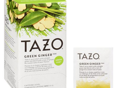 TAZO - HOT GREEN GINGER 6x20 CT Supply