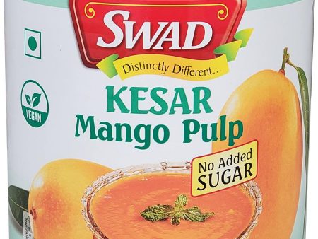 Swad - Kesar - Mango Pulp - No Sugar Online Sale