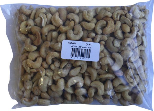 Whole Cashews - 320 For Sale