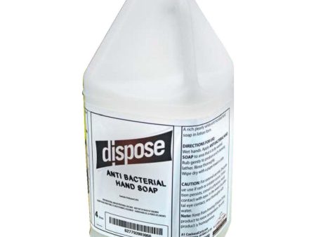 Dispose - Hand Soap - Antibacterial - White For Discount