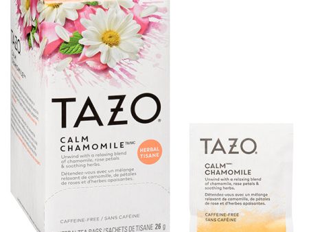 TAZO - HOT HERBAL CALM CHAMOMILE 6x20 CT For Sale