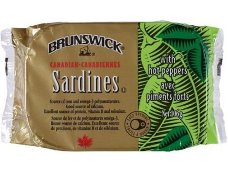 Brunswick - Sardines w Hot Peppers For Discount