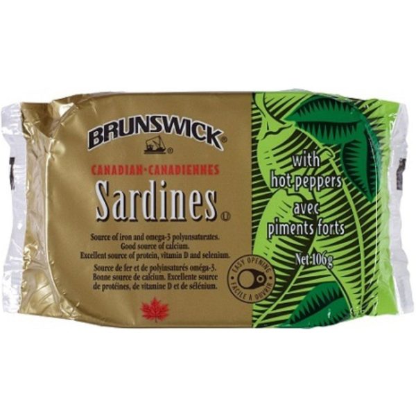 Brunswick - Sardines w Hot Peppers For Discount