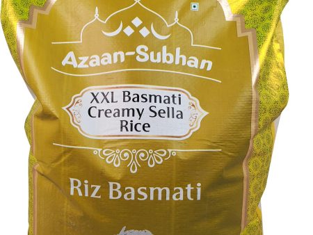 Azaan Subhan - Creamy Sella Basmati Rice (Yellow bag) Online