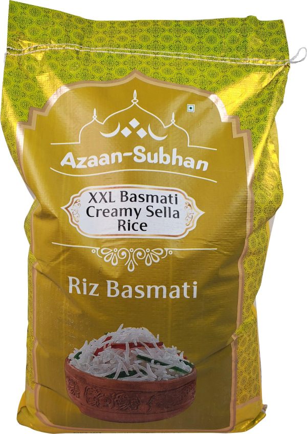 Azaan Subhan - Creamy Sella Basmati Rice (Yellow bag) Online