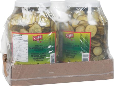 Strubs - Dill Pickles - Sliced - for Hamburger Cheap