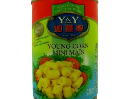 Y&Y - CUT YOUNG CORN 24x398 ML Online Sale