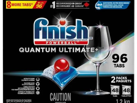 Finish - Quantum Ultimate Dishwasher Detergent 96Ea - Canadian Distribution Online Sale