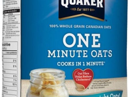 Quaker - One Minute Oats Online now