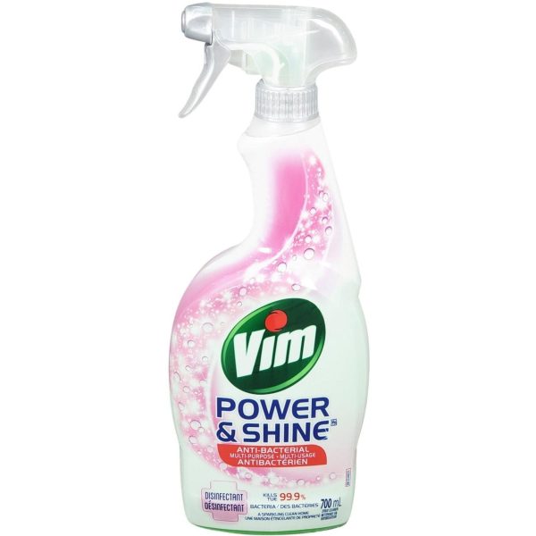 Vim - Power Shine Antibacterial Bathroom Multi Surface Spray Online Hot Sale