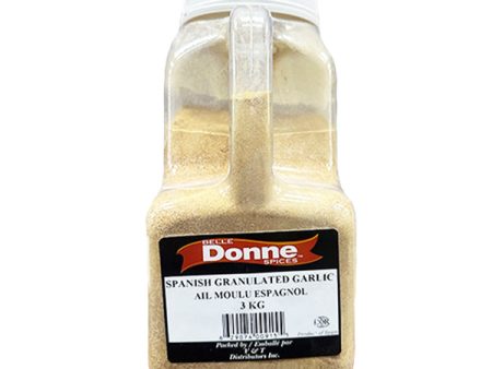 BELLE DONNE SPICES - SPANISH GARLIC GRANULATED 3KG Online