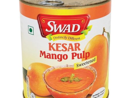 Swad - Kesar - Mango Pulp - with Sugar Supply