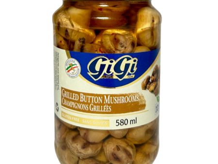 GIGI - GRILLED BUTTON MUSHROOMS 12x580 ML Sale