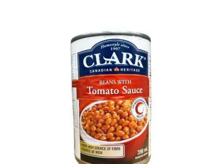 CLARK - BEANS TOMATO SAUCE 24x398 ML Online