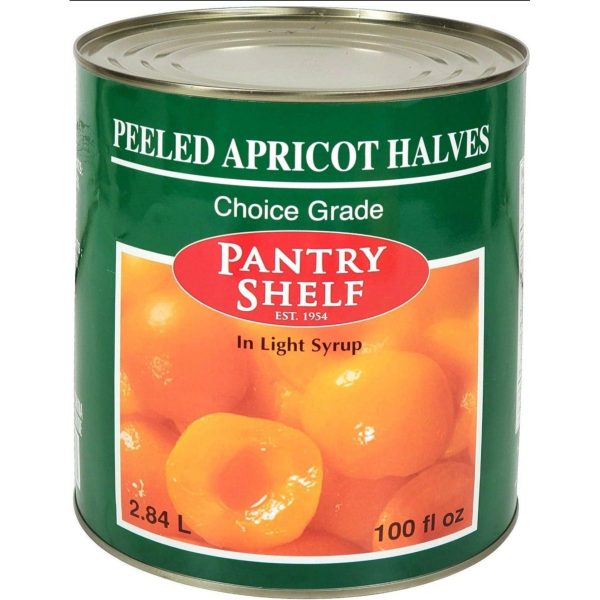 Sunmed Pantry Shelf - Apricot Peeled - Halves Discount