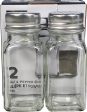 S&CO - Salt & Pepper Shaker 75ML - Glass (2 Pack) Cheap