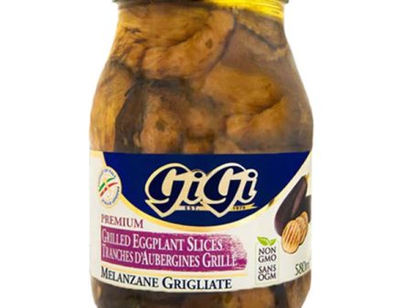 GIGI - GRILLED EGGPLANT SLICES 6x1 LT Cheap