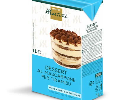 Mascarpone Dessert Base for Tiramisu - Case of 12 x 1L - Master Martini Canada Online Hot Sale