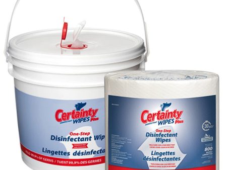 Certainty - Disinfecting Wipes Canister 6X200 Pk - Canadian Distribution Discount