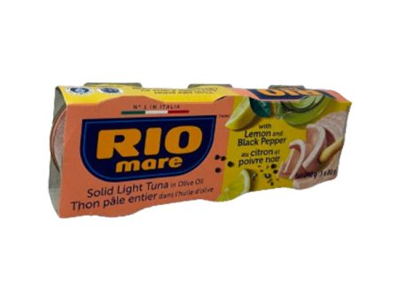 RIO MARE - TUNA LEMON PEPPER 32x3x80 GR Sale