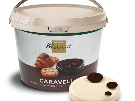 Caravella White Chocolate Ganache Cream - 5 kg Bucket - Master Martini Canada Hot on Sale