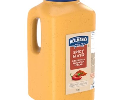 HELLMANNS - SPICY MAYO DRESSING 3.78L on Sale