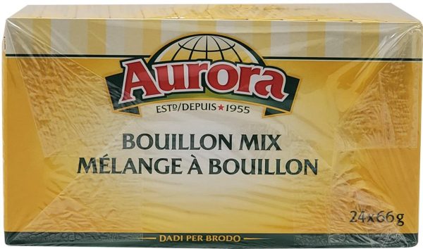 Aurora - Basil & Garlic Bouillon Mix - Cubes Online Sale