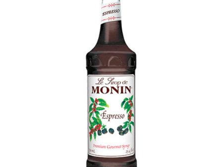 MONIN - ESPRESSO SYRUP 12x750 ML For Sale